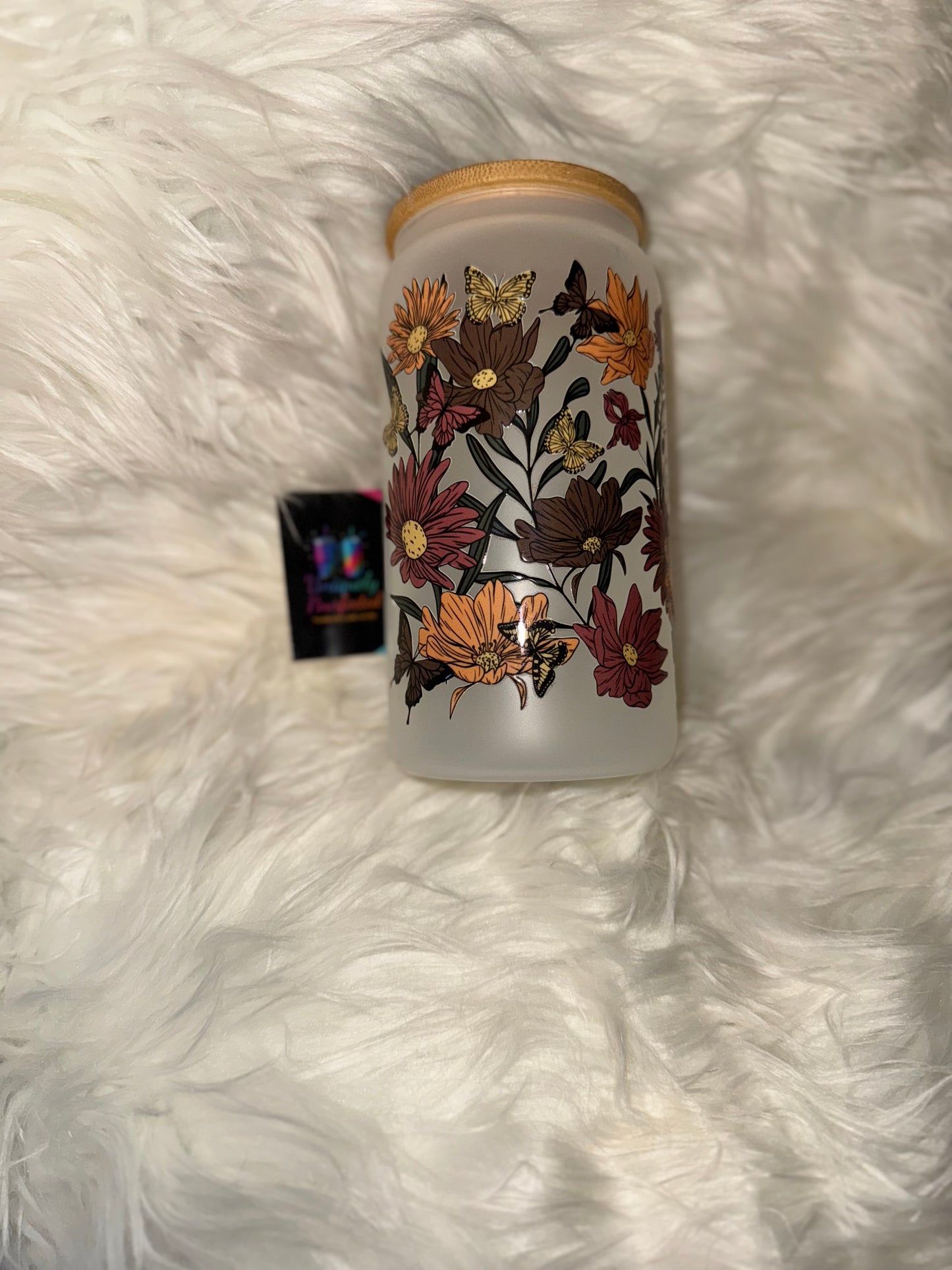 Ghostface, Jason & Michael Horror Frosted Glass Cup