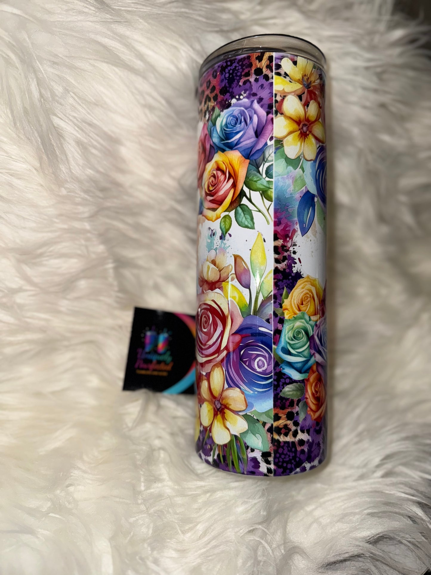 Tomorrow Is Not Promised, Cuss Them Out Today 20oz Skinny Tumbler