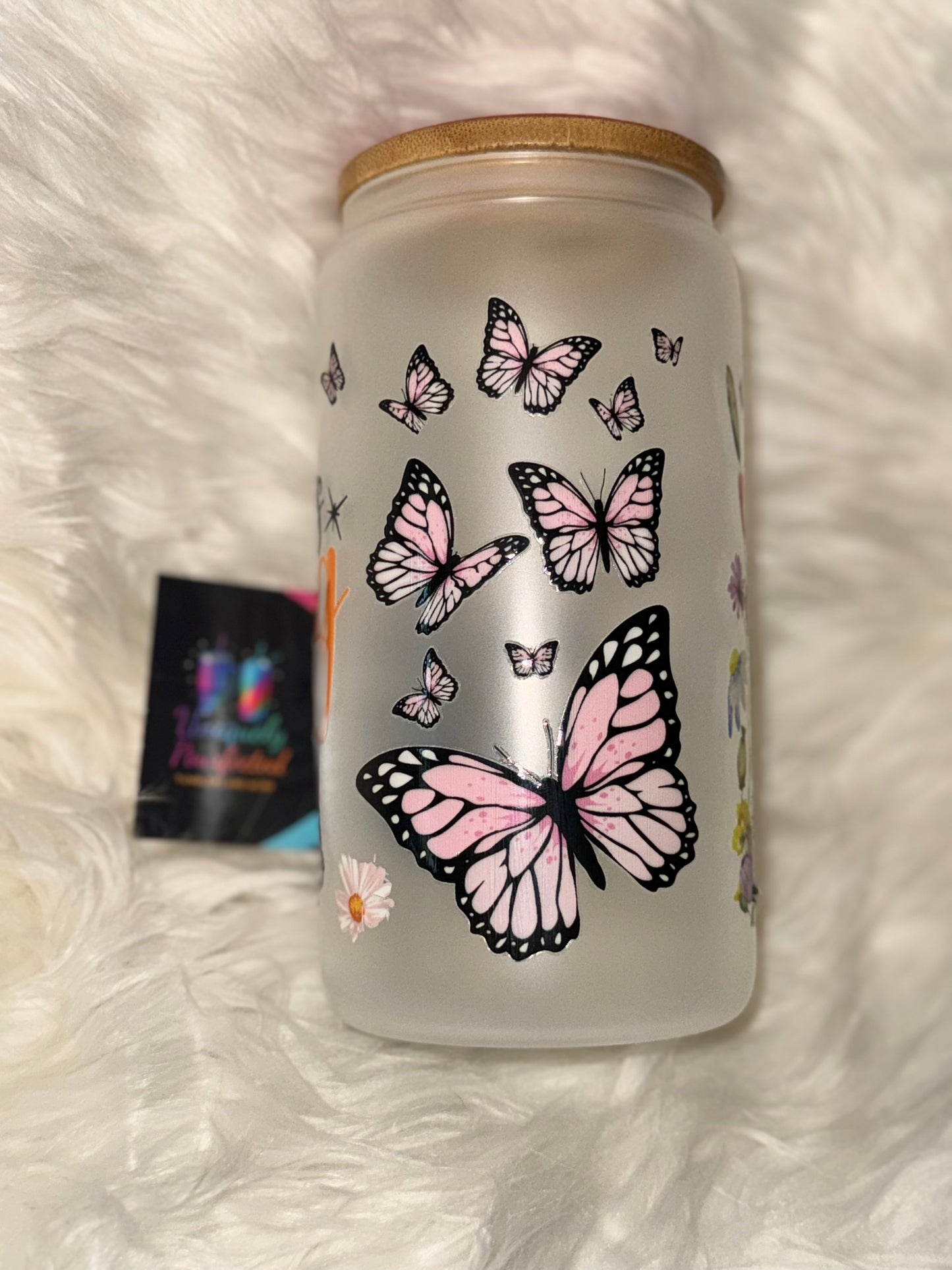 She Is Strong – Proverbs 31:25 Frosted Glass