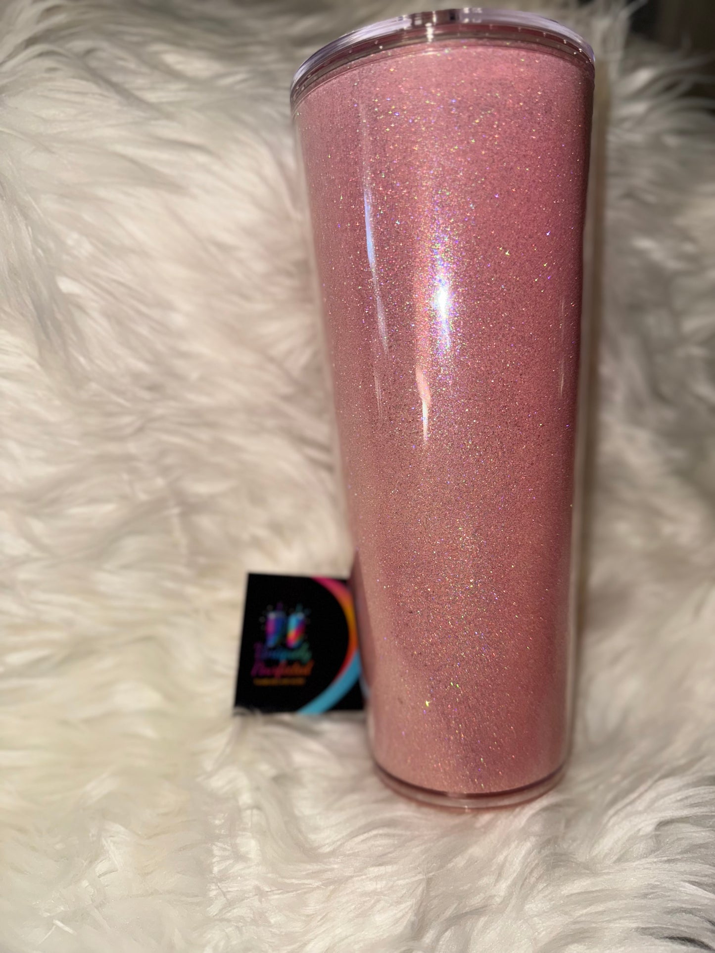 UV Color-Changing Cup Acrylic Yellow to Red