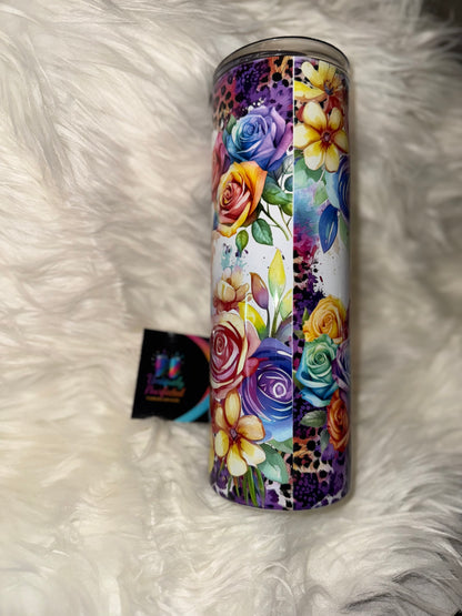 Tomorrow Is Not Promised, Cuss Them Out Today 20oz Skinny Tumbler