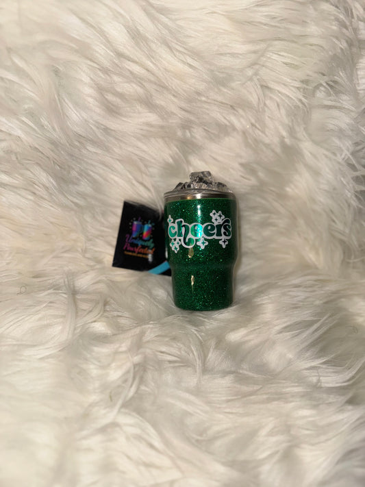 “Cheers” 3oz Stainless Steel Shot Cup